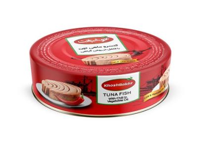 قیمت خرید تن ماهی فلفلی خوشبخت + تست کیفیت