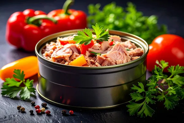 کنسرو تن ماهی با فلفل درجه یک + بهترین قیمت خرید